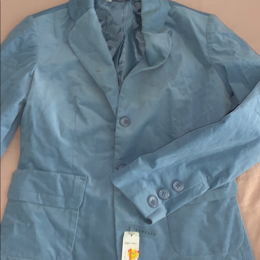 Sky blue blazer